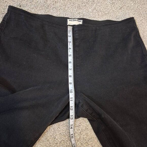 Free People CRVY Last Dance Low-Rise Flare Jeans  Black Size 34 - Picture 5 of 8